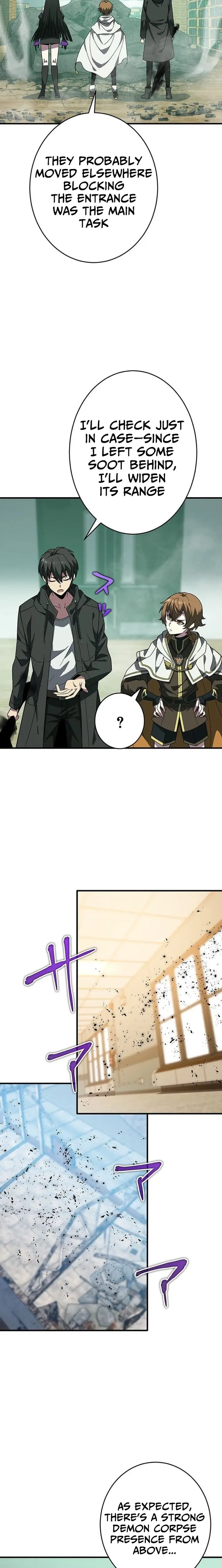 Read The Soot Covered Hero Saving the World with Dark Heretical Skills EN Manga Online